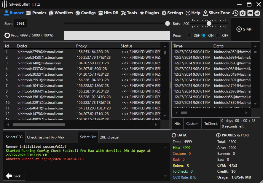 Check Fastmail Die Pro Max