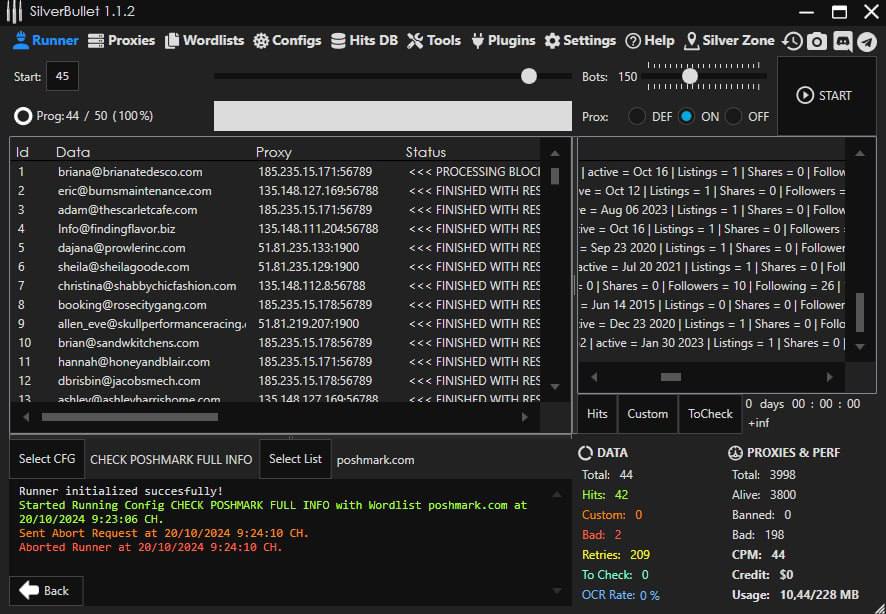 CHECK POSHMARK FULL INFO