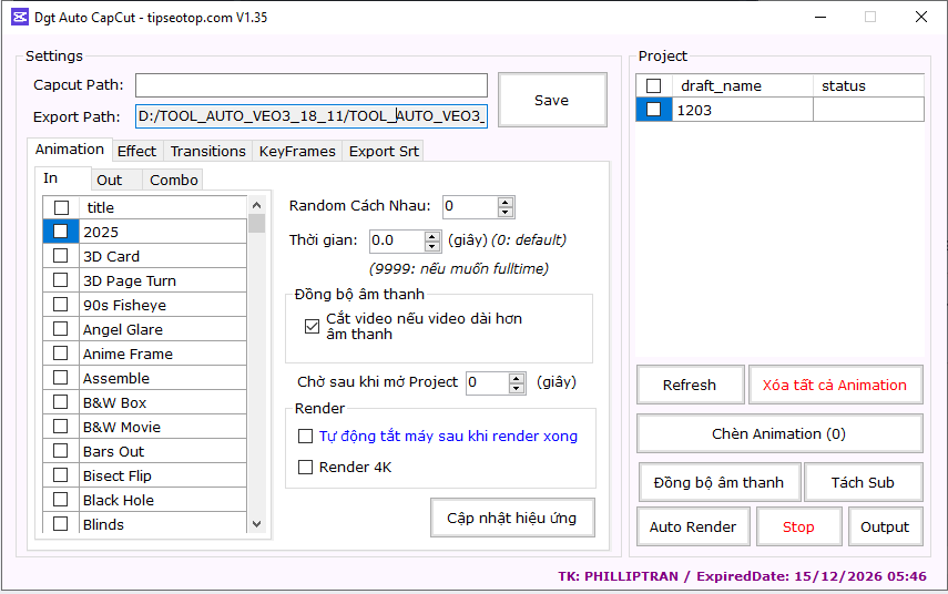 Auto Capcut PRO v2.0.0