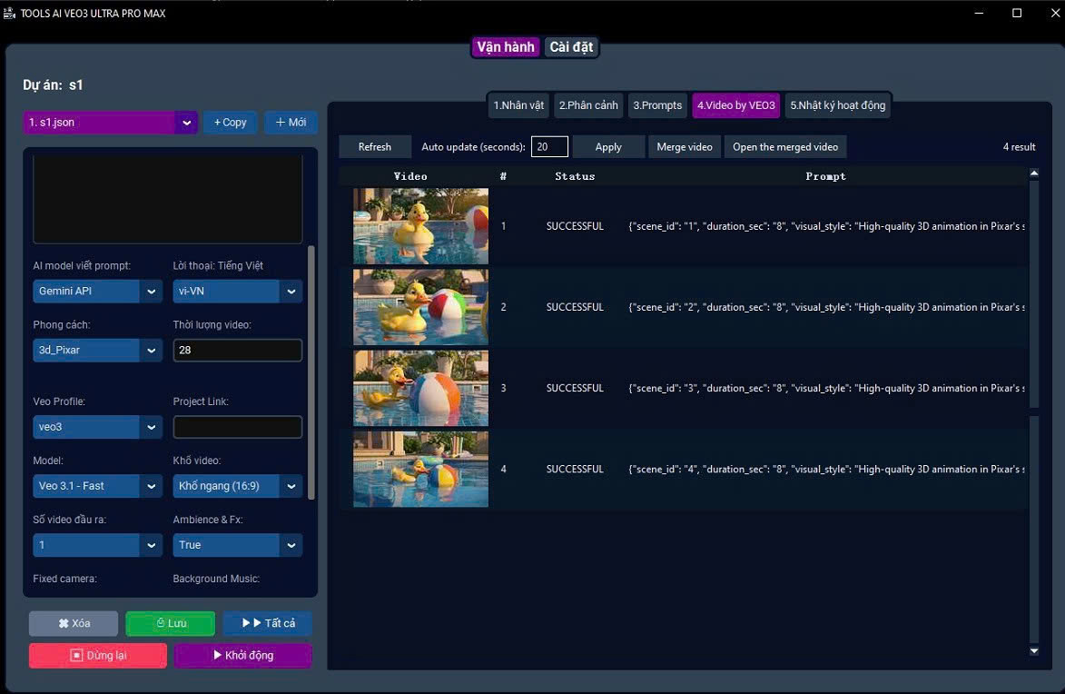 Tool Veo3 Ultra Promax